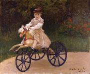 Claude Monet Jean Monet on his Hobby Horse oil painting on canvas